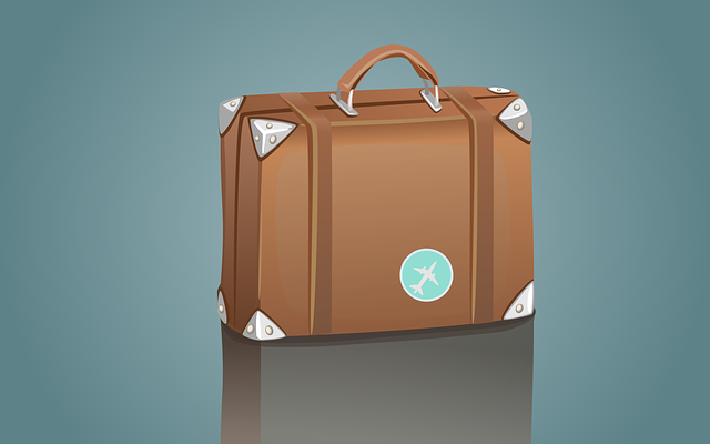 animovaný obrázek cestovního kufru